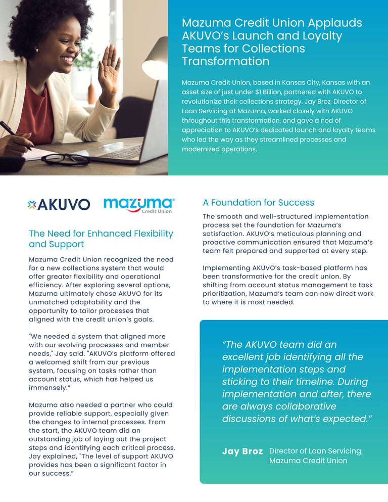 Mazuma Credit Union: AKUVO Case Study